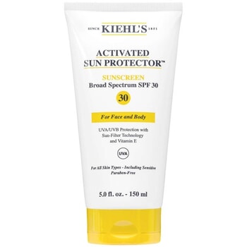 Kiehl's Activated Sun Protector Sunscreen For Face and Body SPF 50 150ml